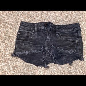 Black America eagle shorts